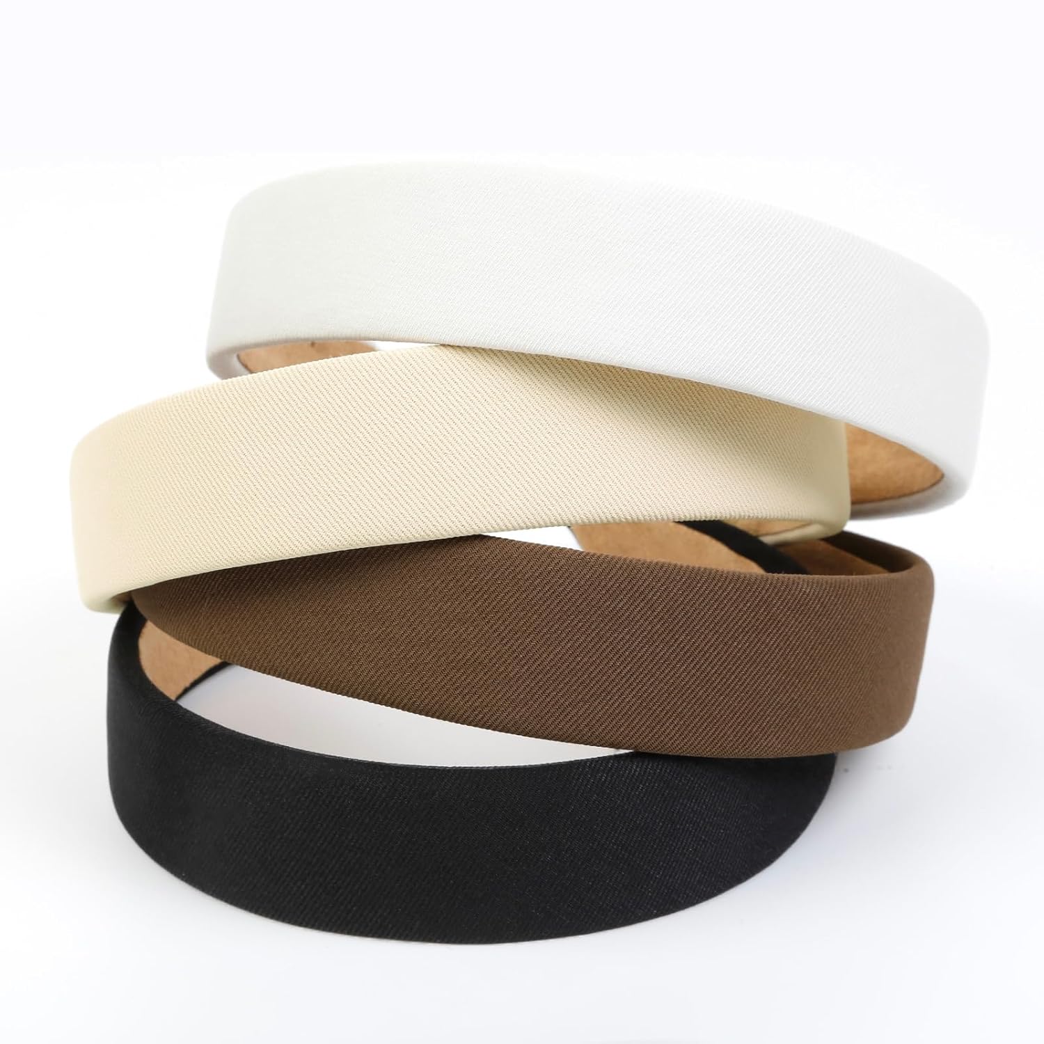 Headbands for Women Non Slip Trendy Headbands for Womens Hair 1 inch Wide Cute Headbands for Girls, Fall Head Bands Elastic Hair Bands for Womens Hair Fashion Hair Accessories for Women 4PCS - Image 2