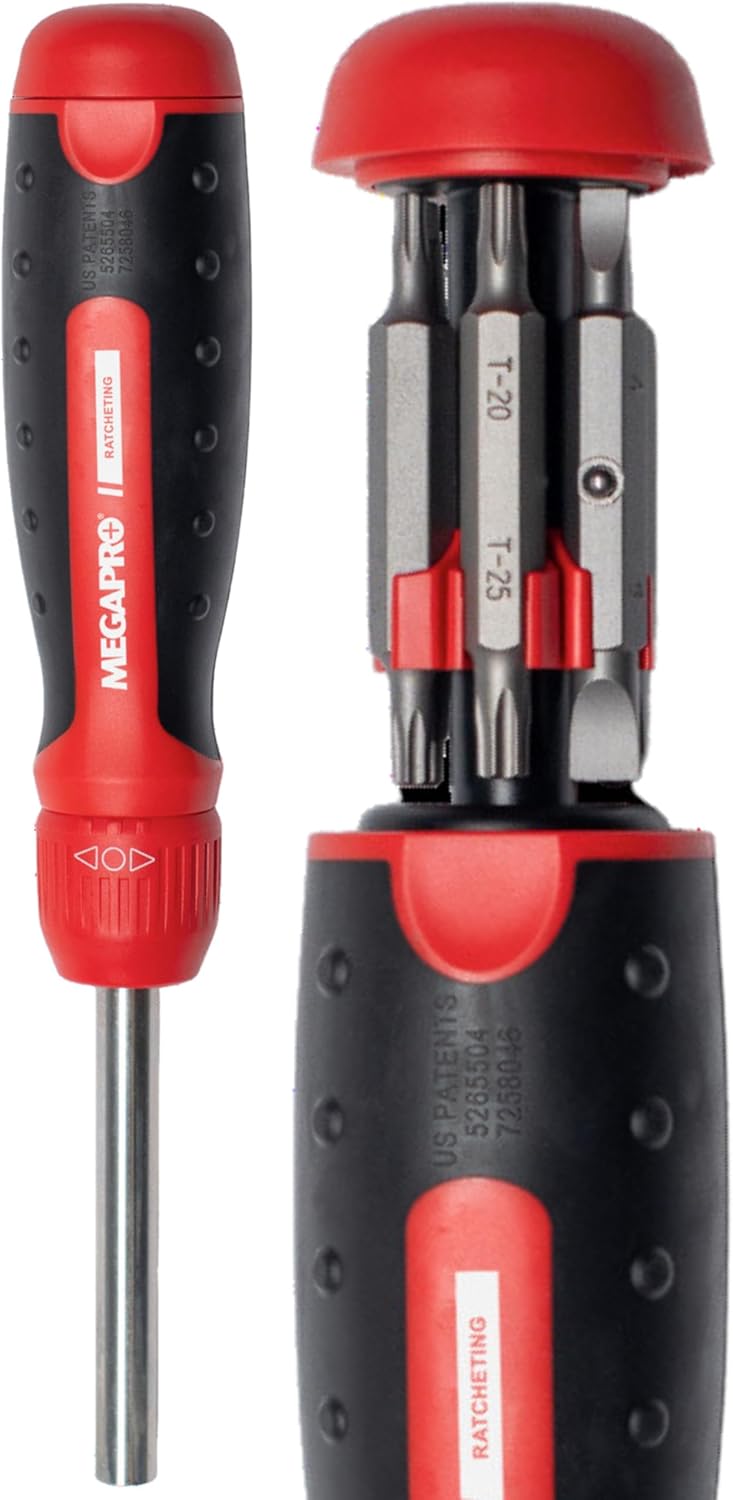 Ratcheting Screwdriver - 13-in-1 Multi Bit Screw Driver w/ ?