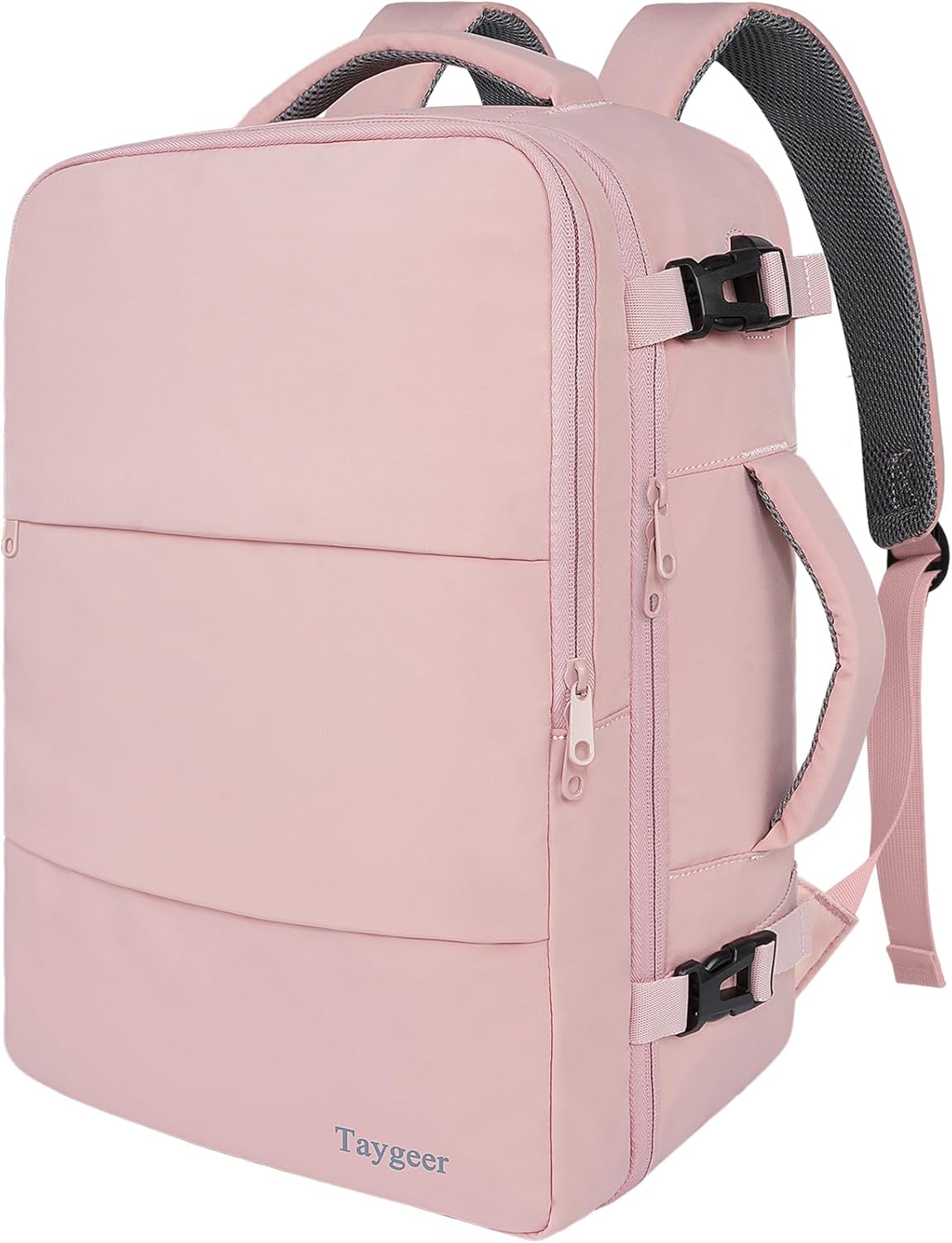 Taygeer Travel Backpack for Women, Carry On Backpack with USB Charging Port & Shoe Pouch, TSA 15.6inch Laptop Mochila Flight Approved, Nurse Bag Casual Daypack for Weekender Business Hiking, Pink ? ? ? ? ?