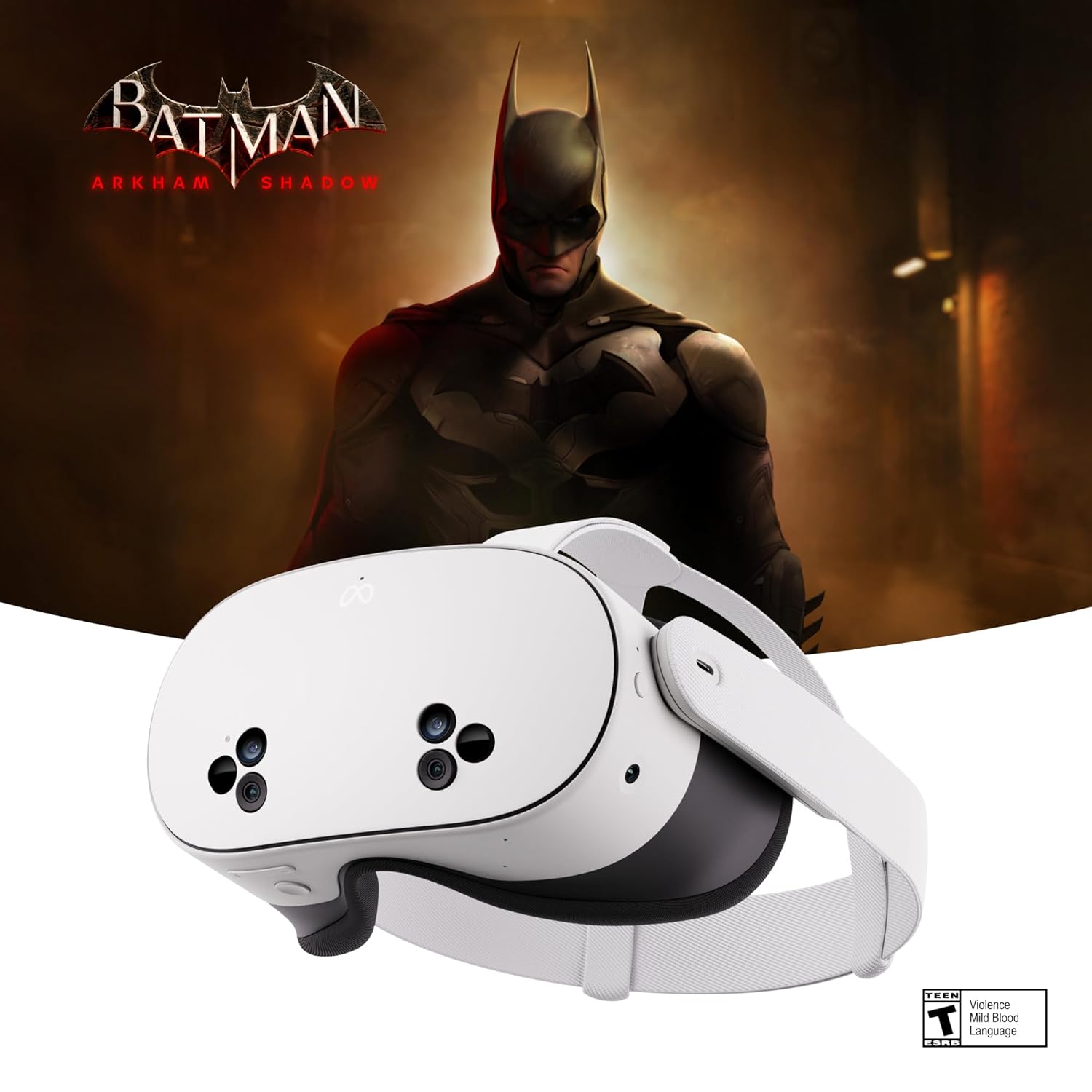 Meta Quest 3S 128GB Get Batman: Arkham Shadow and a 3-Month Trial of Meta Quest+ Included All-in-One Headset