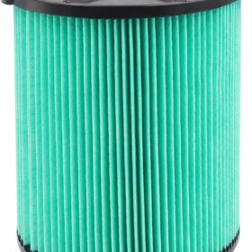 Replacement Filter Fit for CRAFTSMAN CMXZVBE38753 Fine Dust Wet Dry Vac, Fit 5 to 20 Gallon shop vacuums, 1 Pack (5-20 Gallon HEPA Media)
