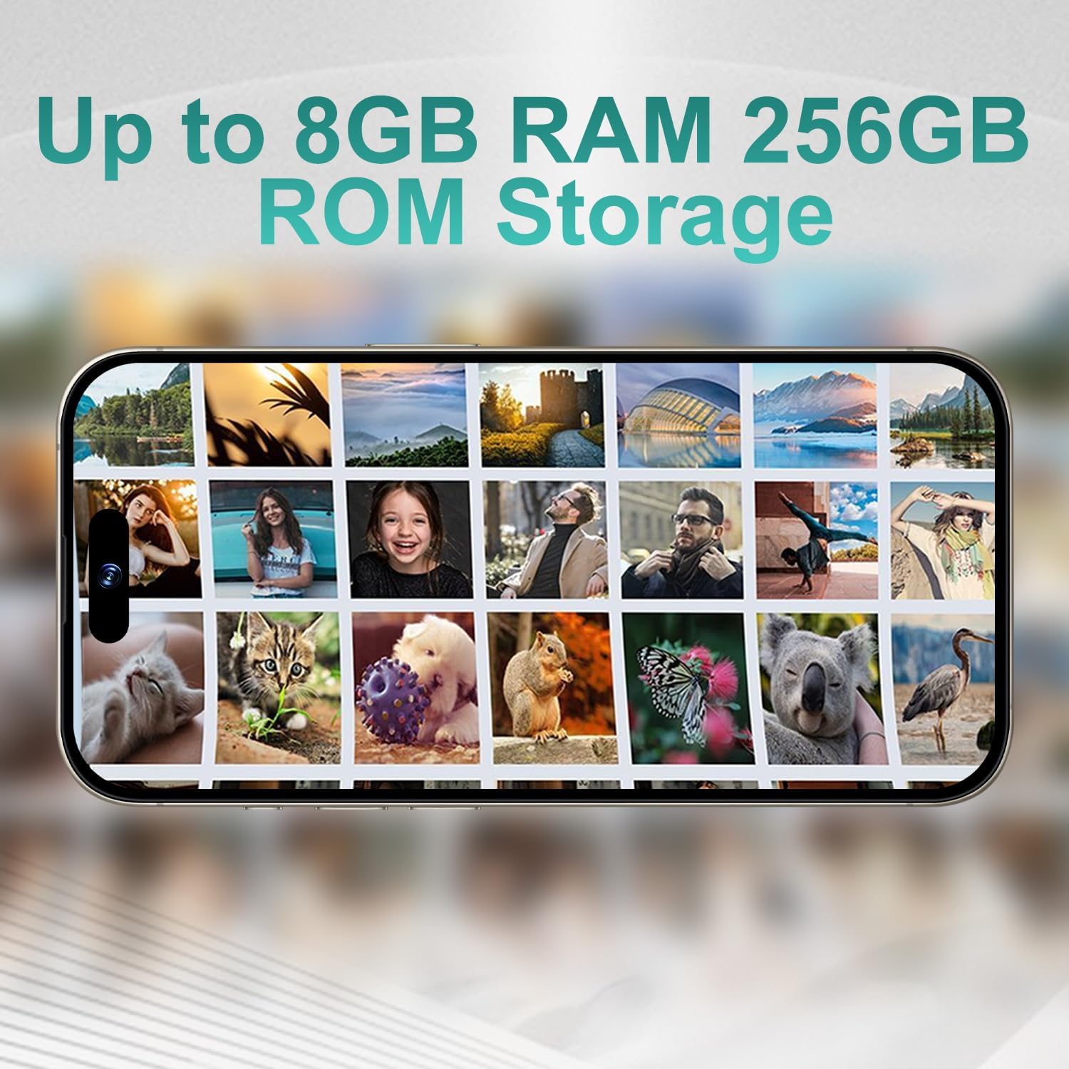 A16 pro max Unlocked Cell Phones Android 13 Smartphone with 8GB+256GB Mobile Phones 6.9 - Image 6