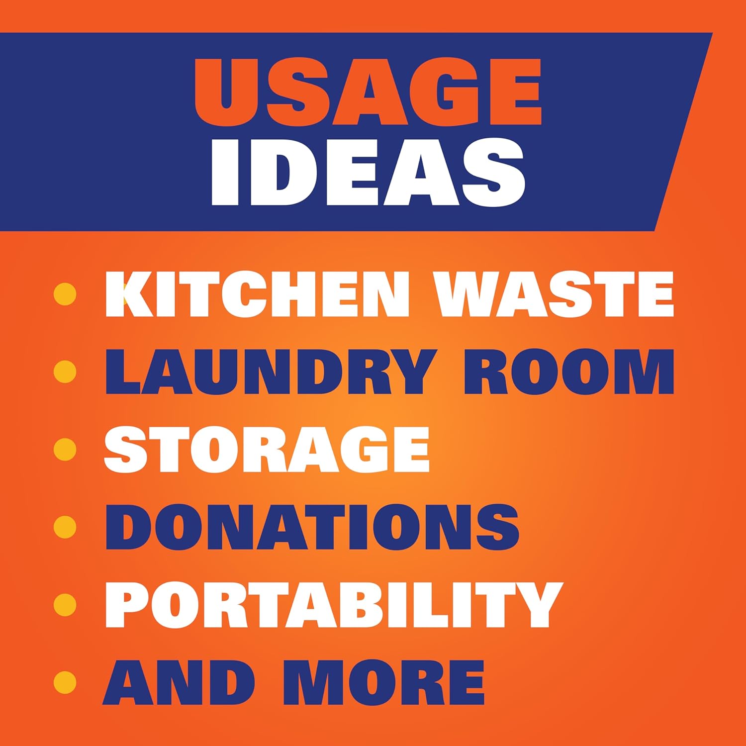 Hefty Strong 13 Gallon Trash Bags, Tall Kitchen Trash Bags, UnscentedLarge Trash Bags with Drawstrings, Durable Closure, Resists Leaks, Punctures, and Tears, White, Unscented, 120 Bags - Image 5