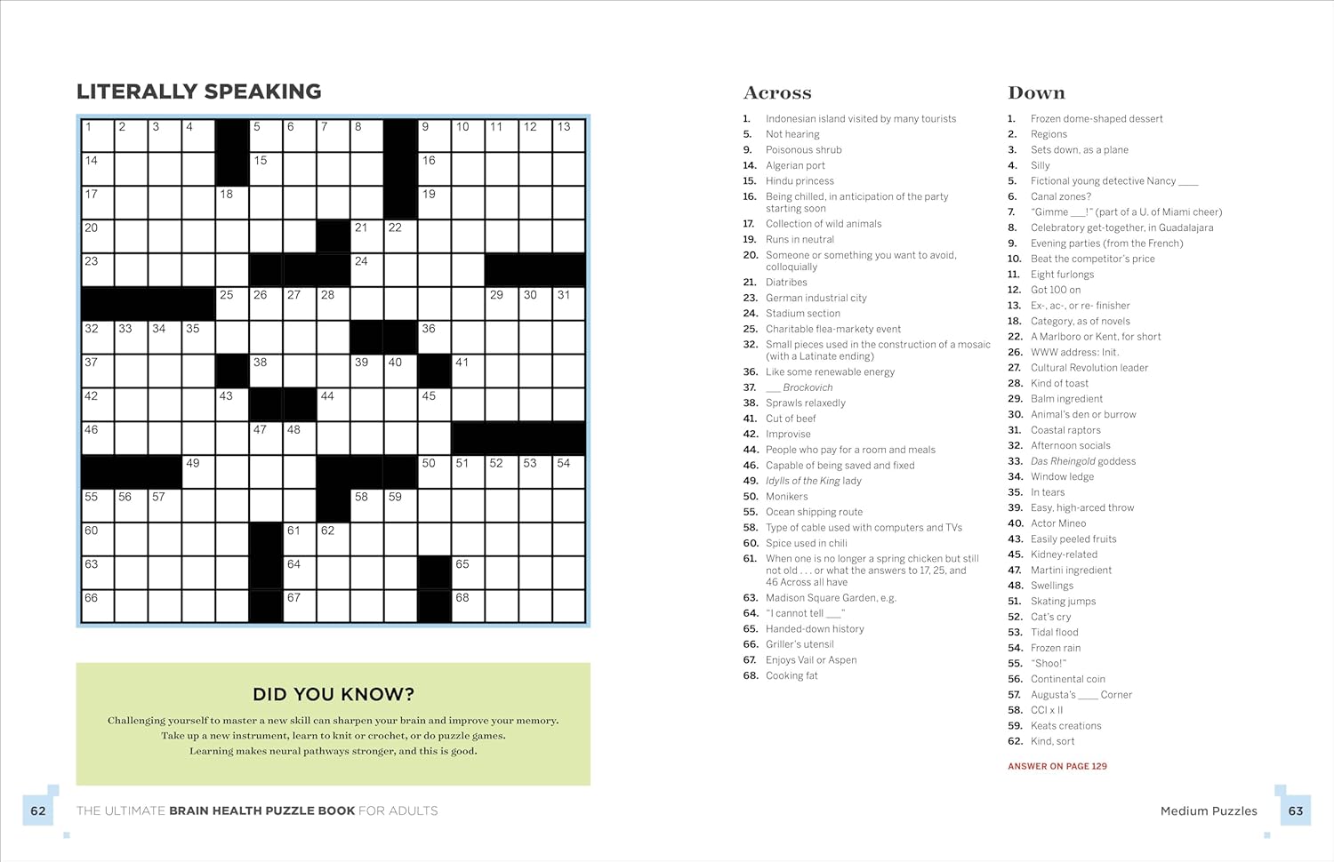 The Ultimate Brain Health Puzzle Book for Adults: Crosswords, Sudoku, Cryptograms, Word Searches, and More! (Ultimate Brain Health Puzzle Books) ? ? ? ? ? - Image 4