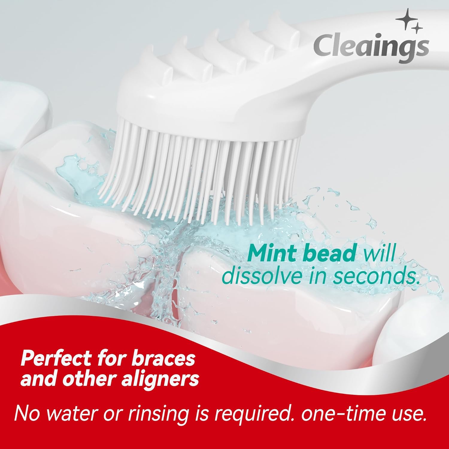 cleaings? Mini Brushes-Disposable Toothbrushes with Toothpaste and Pick for Work or Travel, 24 Count (Mint Flavor?Pack of 1?) ? ? ? ? ? - Image 5
