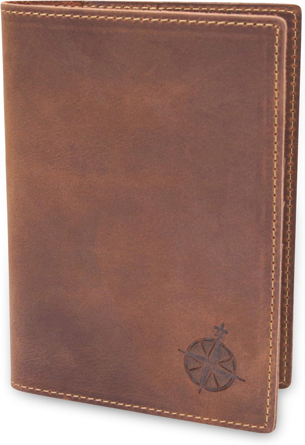 Leather Travel Wallet with Passport Holder - Genuine Leather Case with RFID Blocking for Men and Women - Passport Wallet, Leather Folding Wallet for Passports ? ? ? ? ?