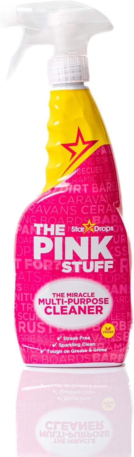 Stardrops - The Pink Stuff Miracle Multi-Purpose Cleaner Removes Grease, Grime, and Stains on Kitchens, Bathrooms, Floors, and More - Image 4