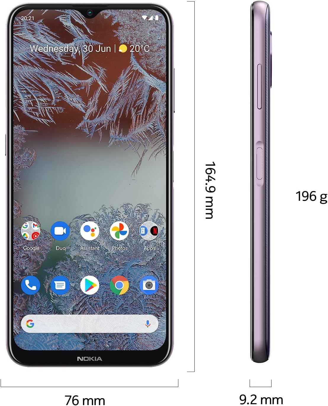Nokia G10 | Android 13 | Unlocked GSM Smartphone | 3-Day Battery | 3GB RAM | 64GB Storage | 6.52-Inch Screen | 13MP Triple Camera | Dusk | Not Compatible with Verizon or AT&T ? ? ? ? ? - Image 6