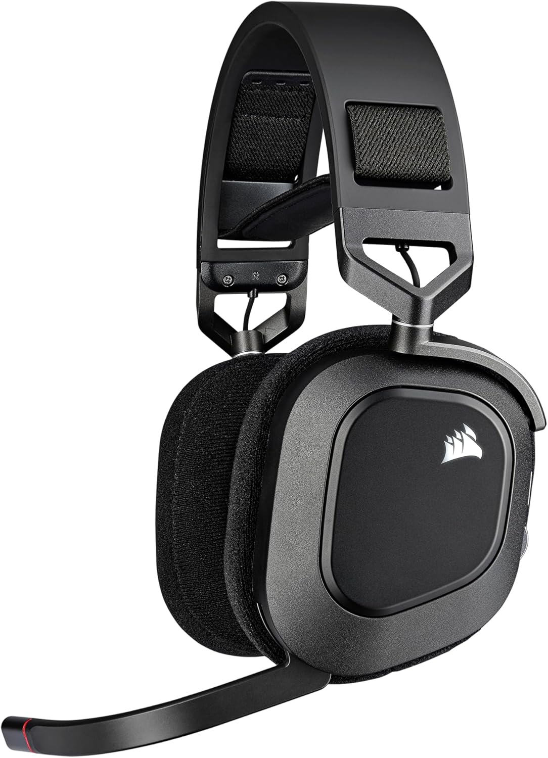 CORSAIR HS80 RGB WIRELESS Multiplatform Gaming Headset - Dolby Atmos - Lightweight Comfort Design - Broadcast Quality Microphone - iCUE Compatible - PC, Mac, PS5, PS4 - Black ? ? ? ? ?