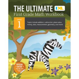 IXL The Ultimate 1st Grade Math Workbook, First Grade Math Workbook Covering Addition, Subtraction, Place Value, Geometry, and More 1st Grade Math, Math Workbook Grade 1 (IXL Ultimate Workbooks) ?   ?   ?  ?   ?