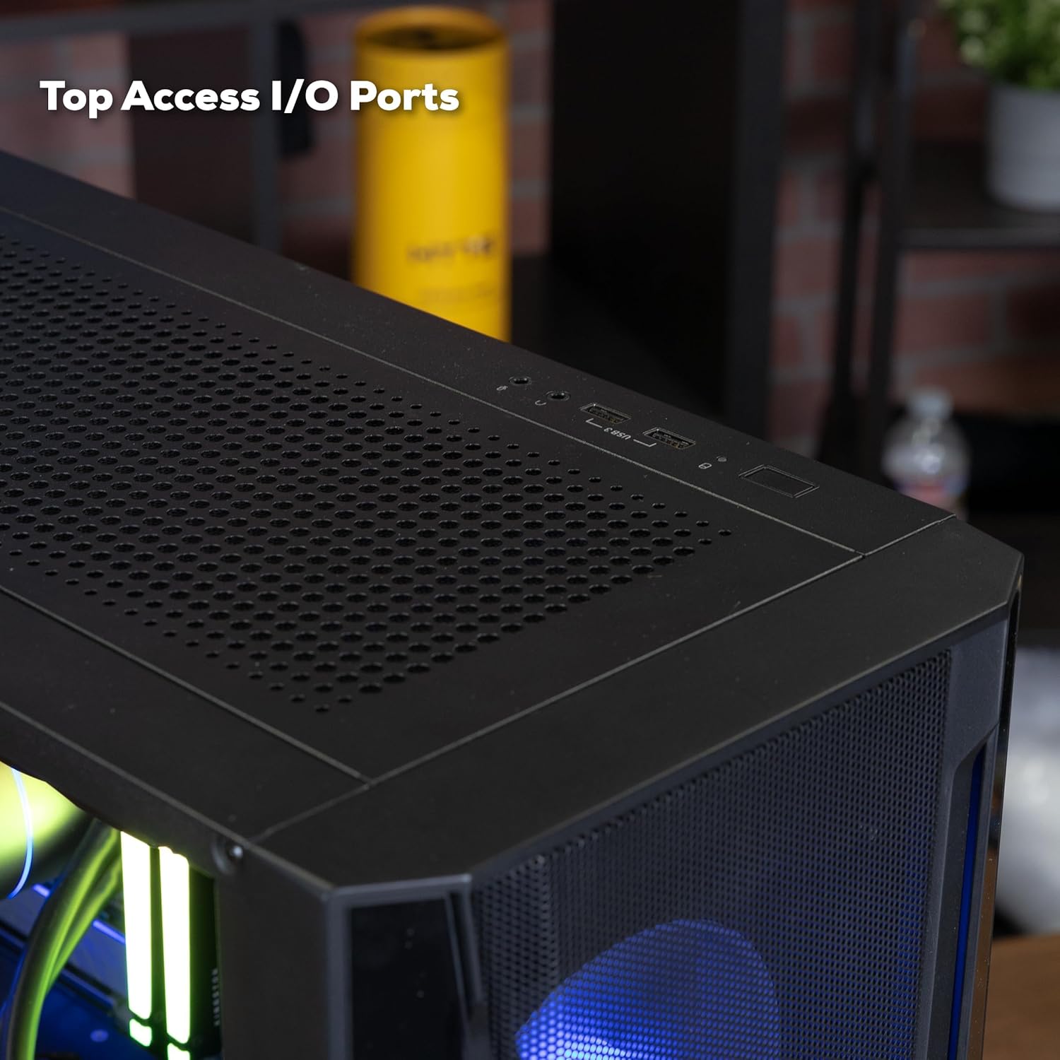 iBUYPOWER Trace Mesh Gaming PC Computer Desktop, 32GB DDR5 5600 RGB, 1 TB NVMe SSD | Intel Core i7 14700F, NVIDIA GeForce RTX 4060 Ti 8GB, WiFi Ready, Windows 11 Home - Image 6