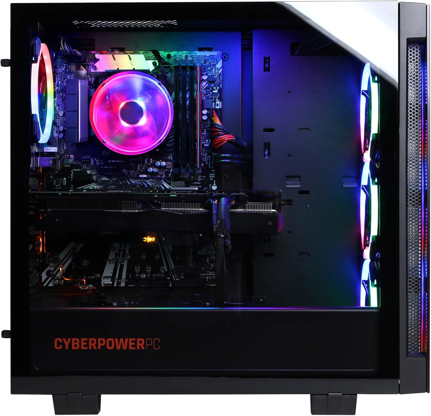 CyberpowerPC Gamer Master Gaming PC | AMD Ryzen 5 7600 3.8GHz, GeForce RTX 4060 8GB, 16GB DDR5, 500GB NVMe SSD, Wi-Fi Ready, Windows 11 Home (GMA2700A) - Image 5