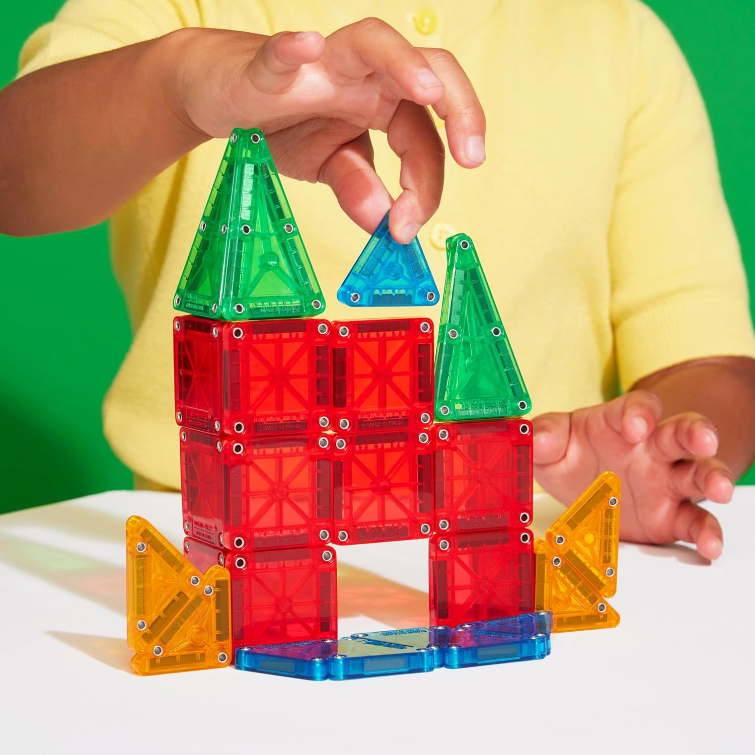 MAGNA-TILES microMAGS 26-Piece Travel Magnetic Construction Set ? Bold Colors, The Original Magnetic Building Brand ? ? ? ? ? - Image 4