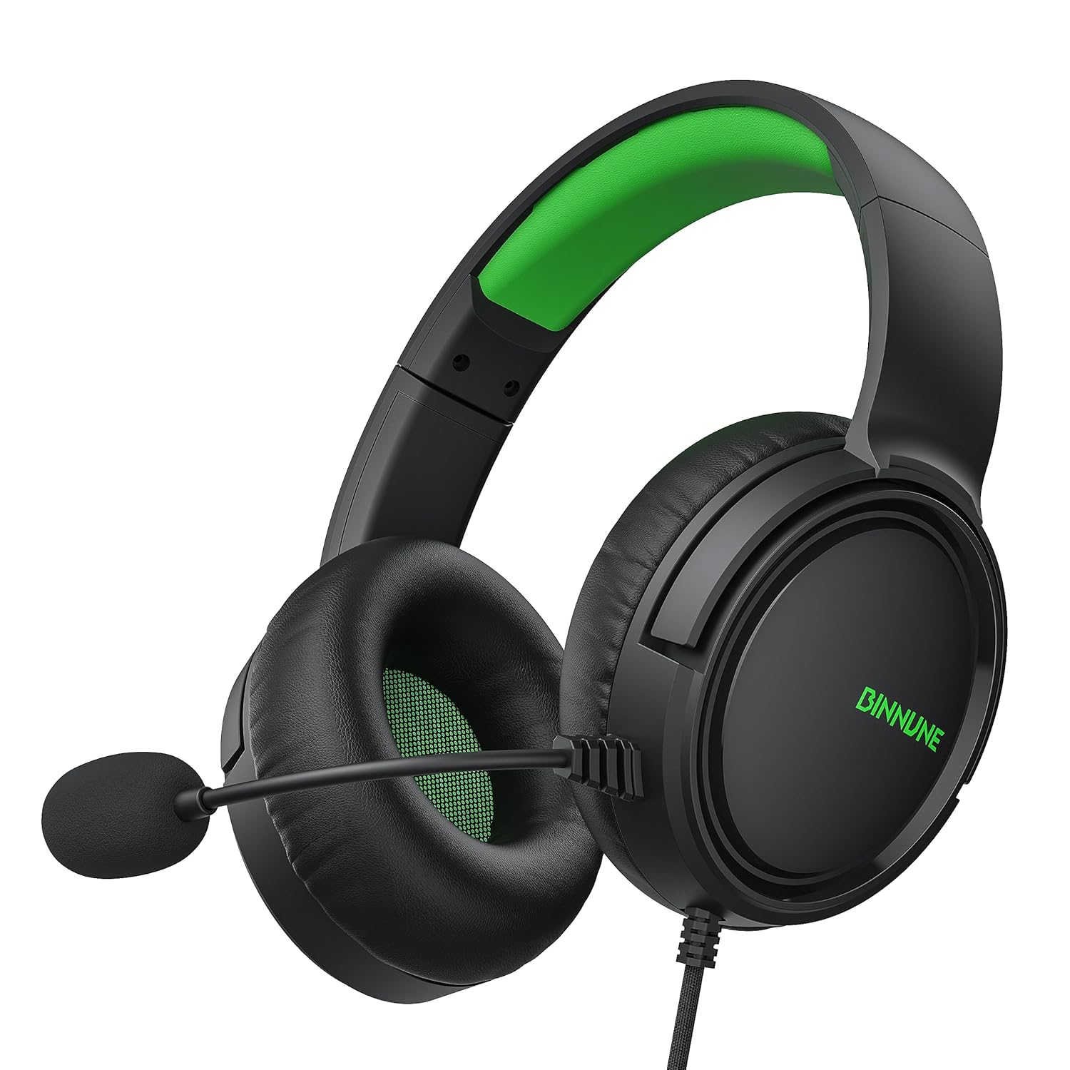 BINNUNE Gaming Headset with Mic for Xbox Series X|S Xbox One PS4 PS5 PC NS, Wired Audifonos Gamer Headphones with Microphone for Xbox 1 PS 4|5 ? ? ? ? ?