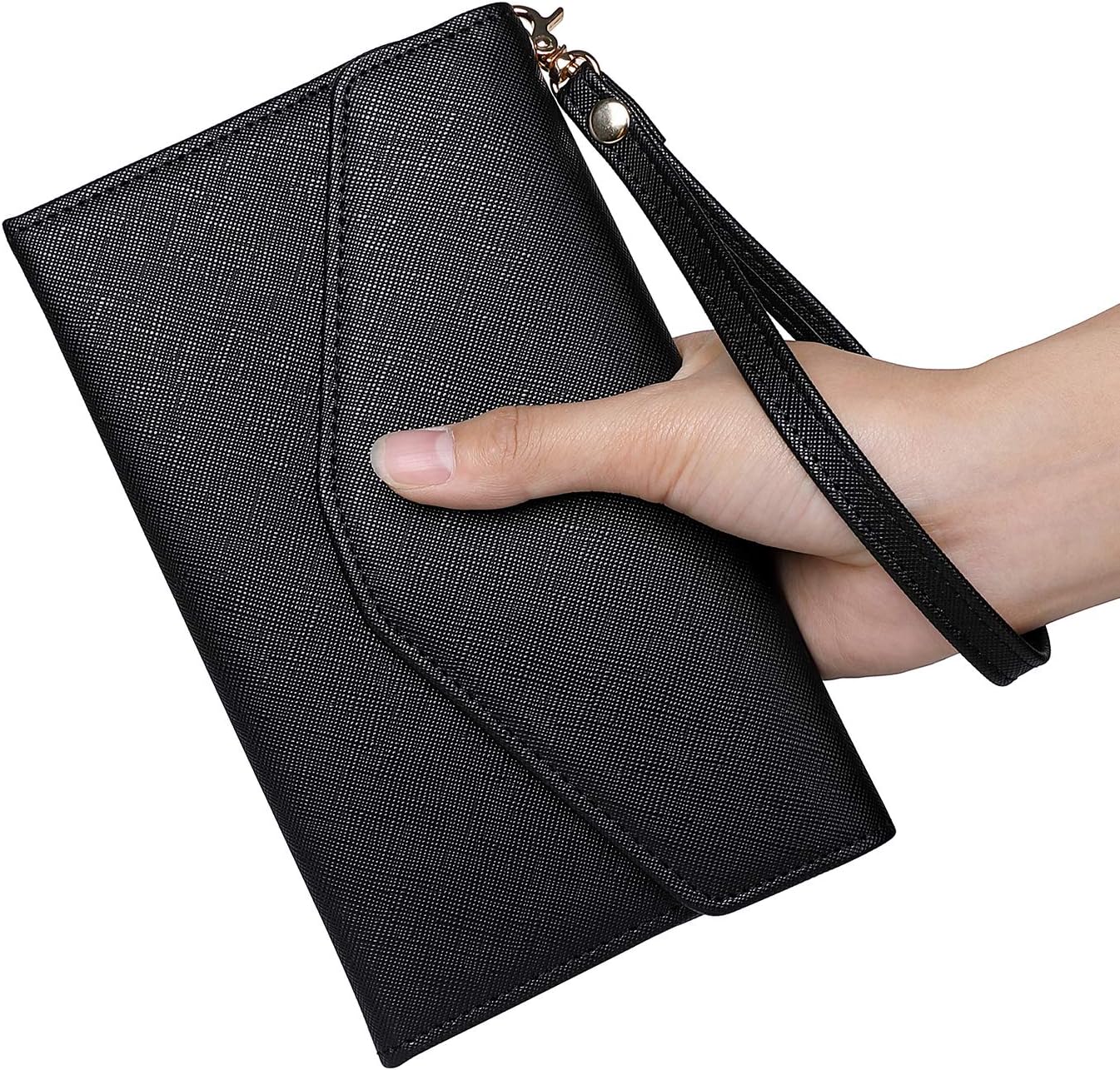ZOPPEN Passport Holder Women Travel Wallet (Ver.5) for Women Rfid Blocking Passport Cover Case Document Organizer Wrist Strap ? ? ? ? ? - Image 5