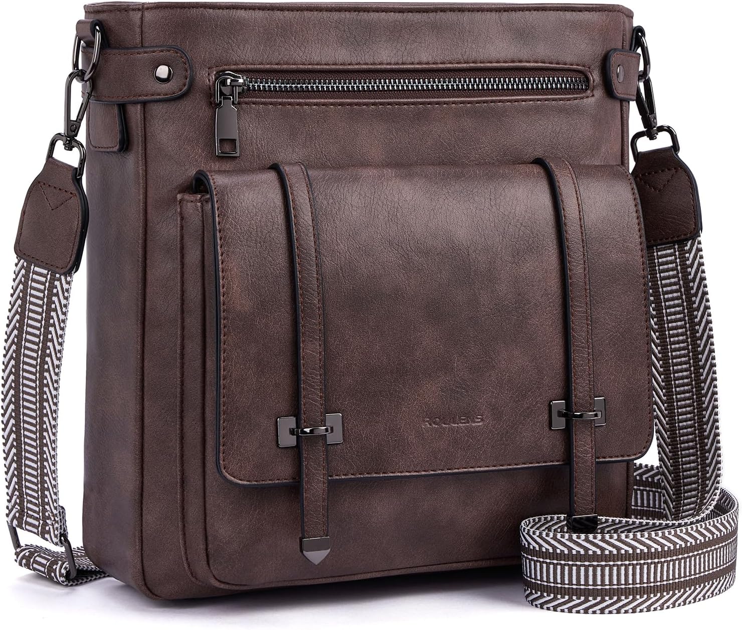 Crossbody Bags for Women,Multi Pocket Crossbody Purses Soft Leather Shoulder Handbags Travel Purse Adjustable Strap ? ? ? ? ?