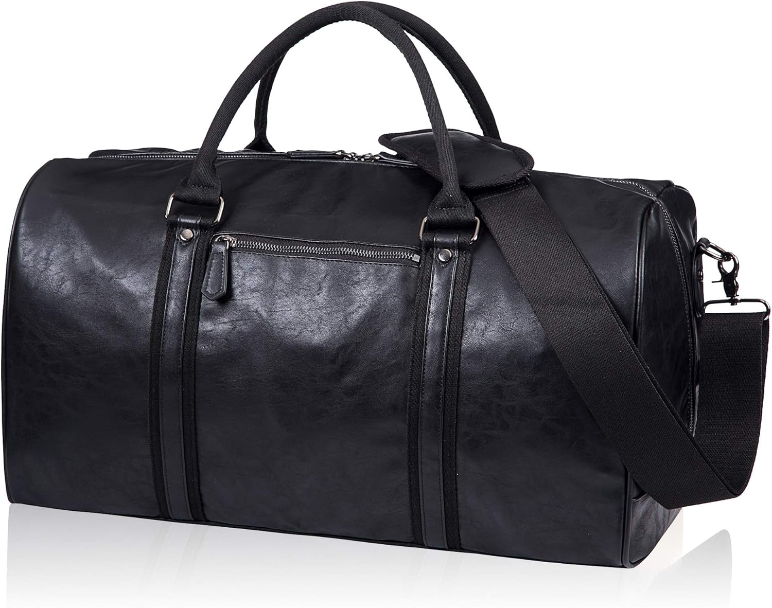 Oversized Duffle Travel Bag Waterproof Leather Weekend Bag Large Carry On Large Carry On Hangbag for Mens or Women ? ? ? ? ?