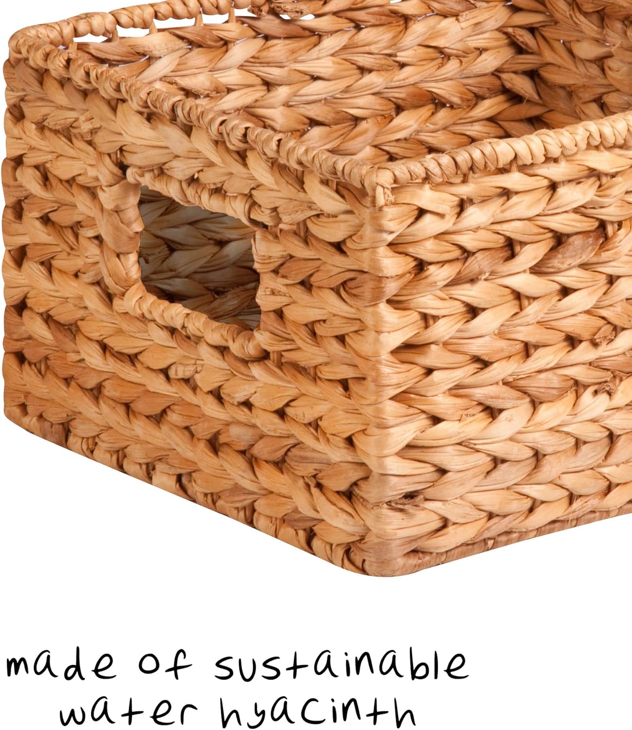 Honey-Can-Do STO-02882 Nesting Banana Leaf Baskets, Multisize, 3-Pack,Natural ? ? ? ? ? - Image 4