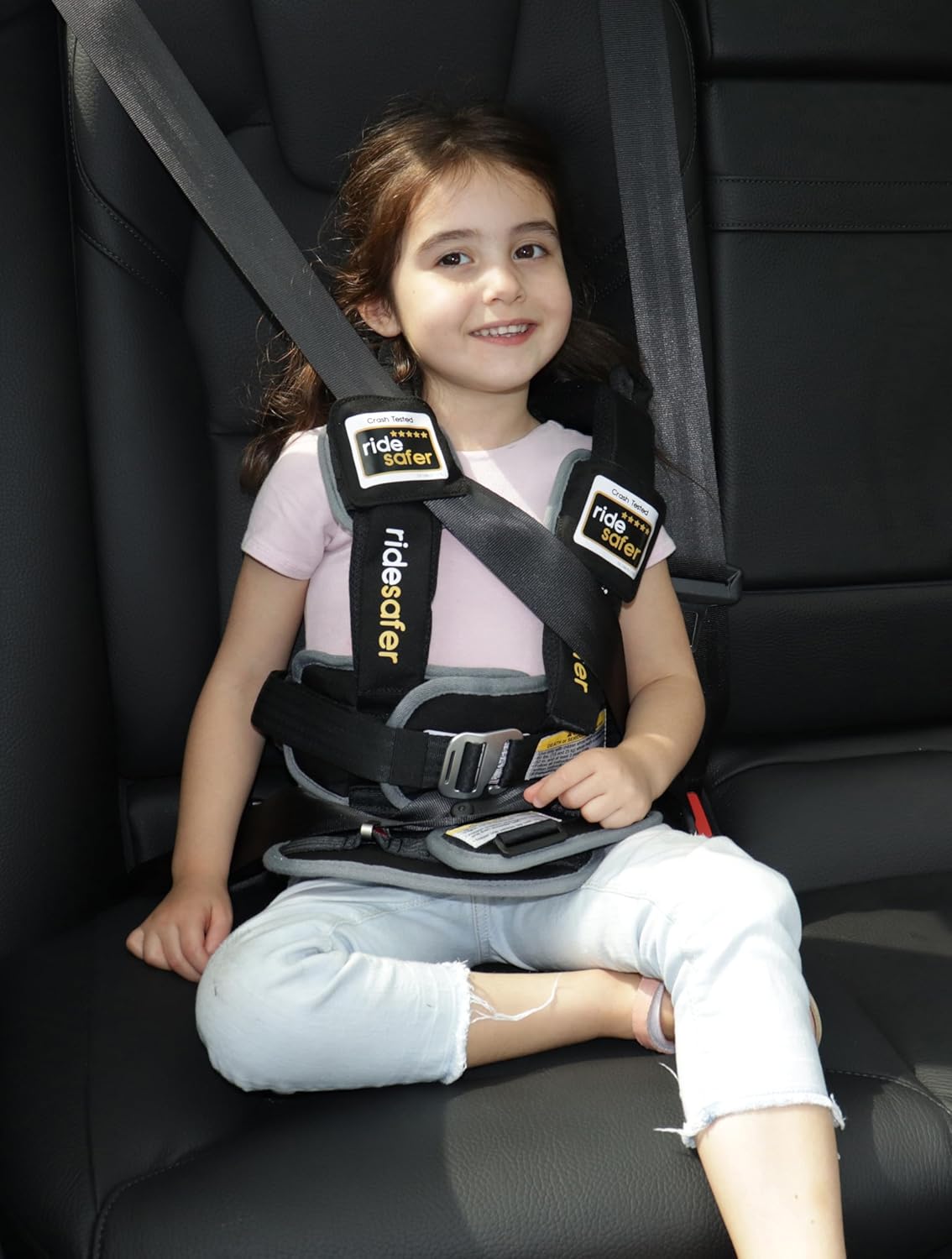 Small Black, Lightweight, Compact, Portable Car Seat - Perfect for Travel and Everyday Child Safety ? ? ? ? ? - Image 2