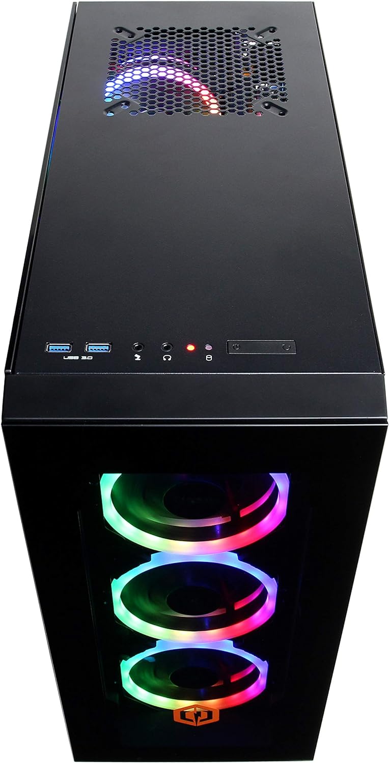 CyberpowerPC Gamer Master Gaming PC | AMD Ryzen 5 7600 3.8GHz, GeForce RTX 4060 8GB, 16GB DDR5, 500GB NVMe SSD, Wi-Fi Ready, Windows 11 Home (GMA2700A) - Image 3