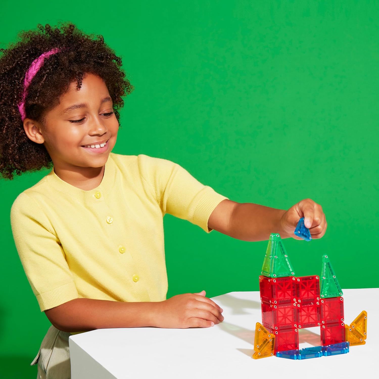 MAGNA-TILES microMAGS 26-Piece Travel Magnetic Construction Set ? Bold Colors, The Original Magnetic Building Brand ? ? ? ? ? - Image 5