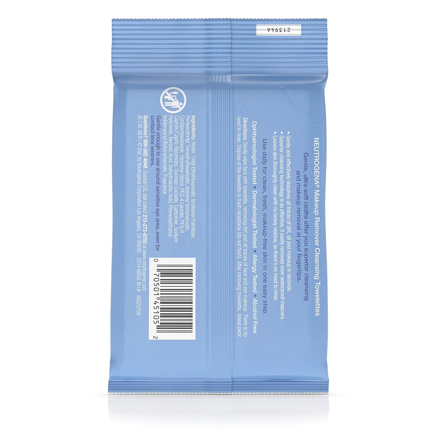 Neutrogena Make-Up Remover Cleansing Towelettes, 7 Count, Packaging May Vary ? ? ? ? ? - Image 5