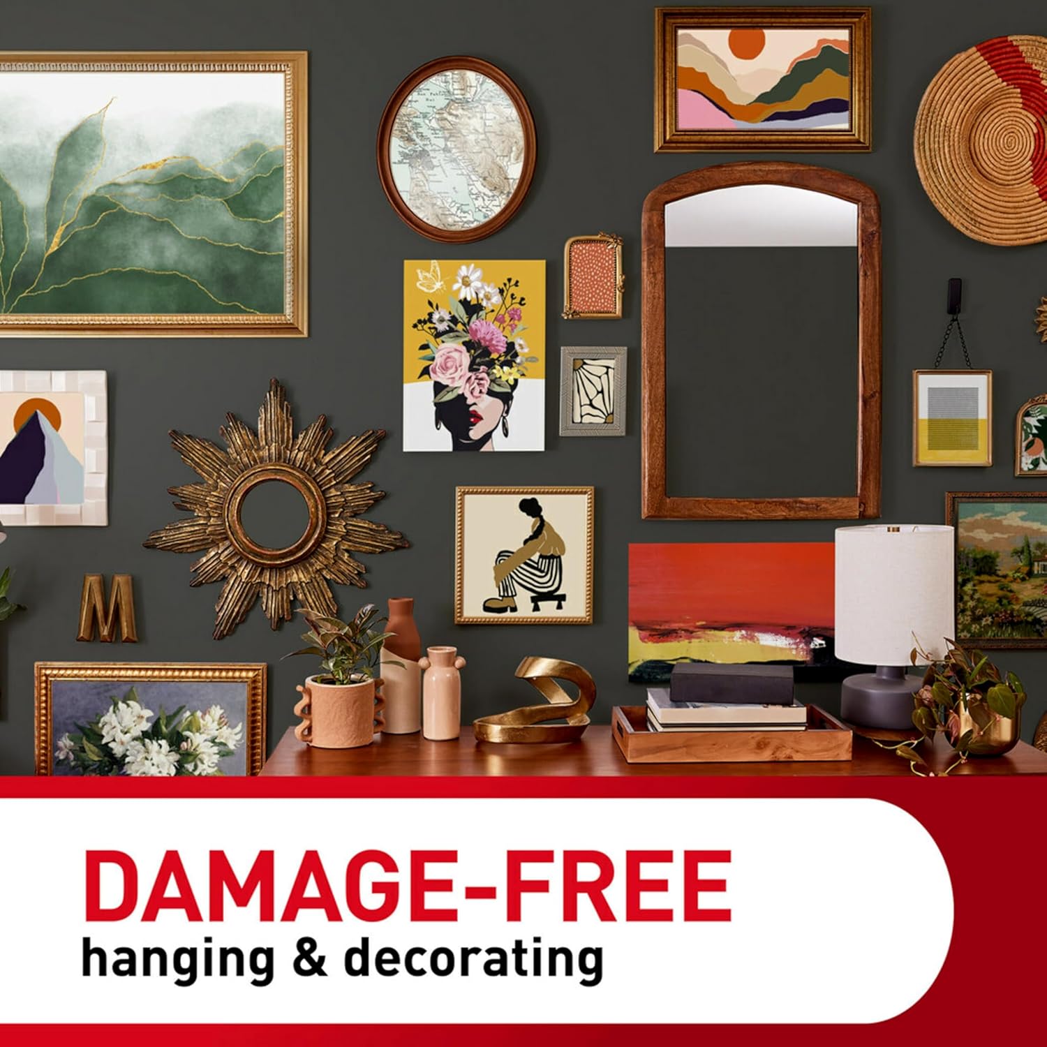 Command Sawtooth Picture Hangers, Damage Free Hanging Frame Hangers, No Tools Wall Hooks for Hanging Sawtooth Frames in Living Spaces, 4 White Picture Frame Hangers and 8 Command Strips ? ? ? ? ? - Image 6