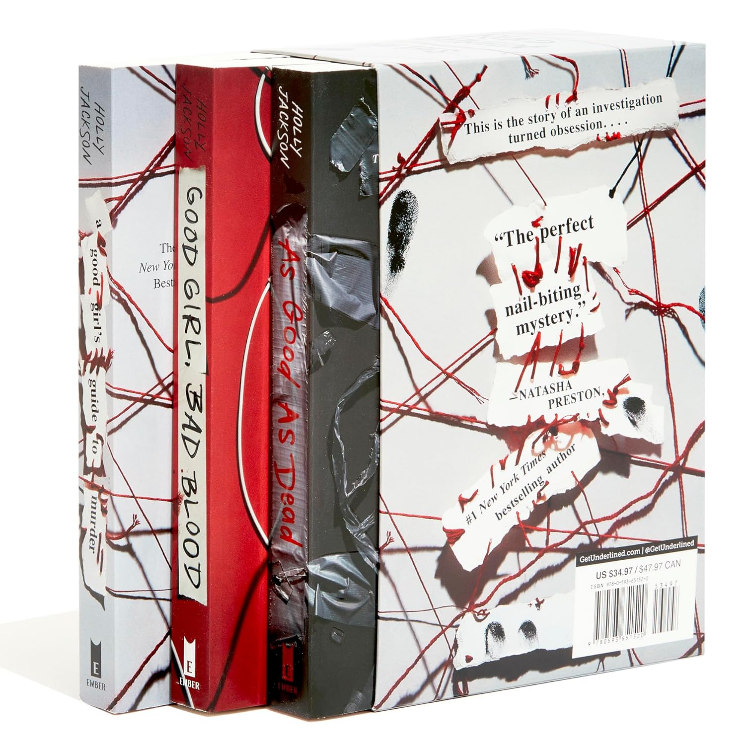 A Good Girl's Guide to Murder Complete Series Paperback Boxed Set: A Good Girl's Guide to Murder; Good Girl, Bad Blood; As Good as Dead (The Good Girl's Guide to Murder) ? ? ? ? ? - Image 2