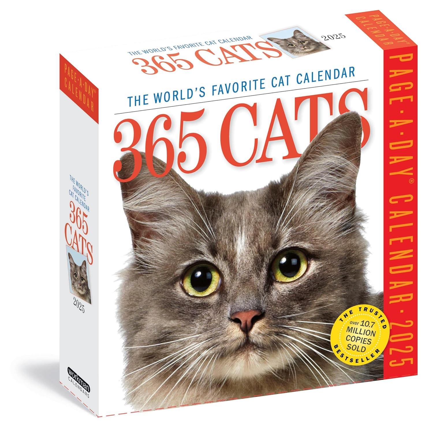 365 Cats Page-A-Day? Calendar 2025: The World's Favorite Cat Calendar ? ? ? ? ?