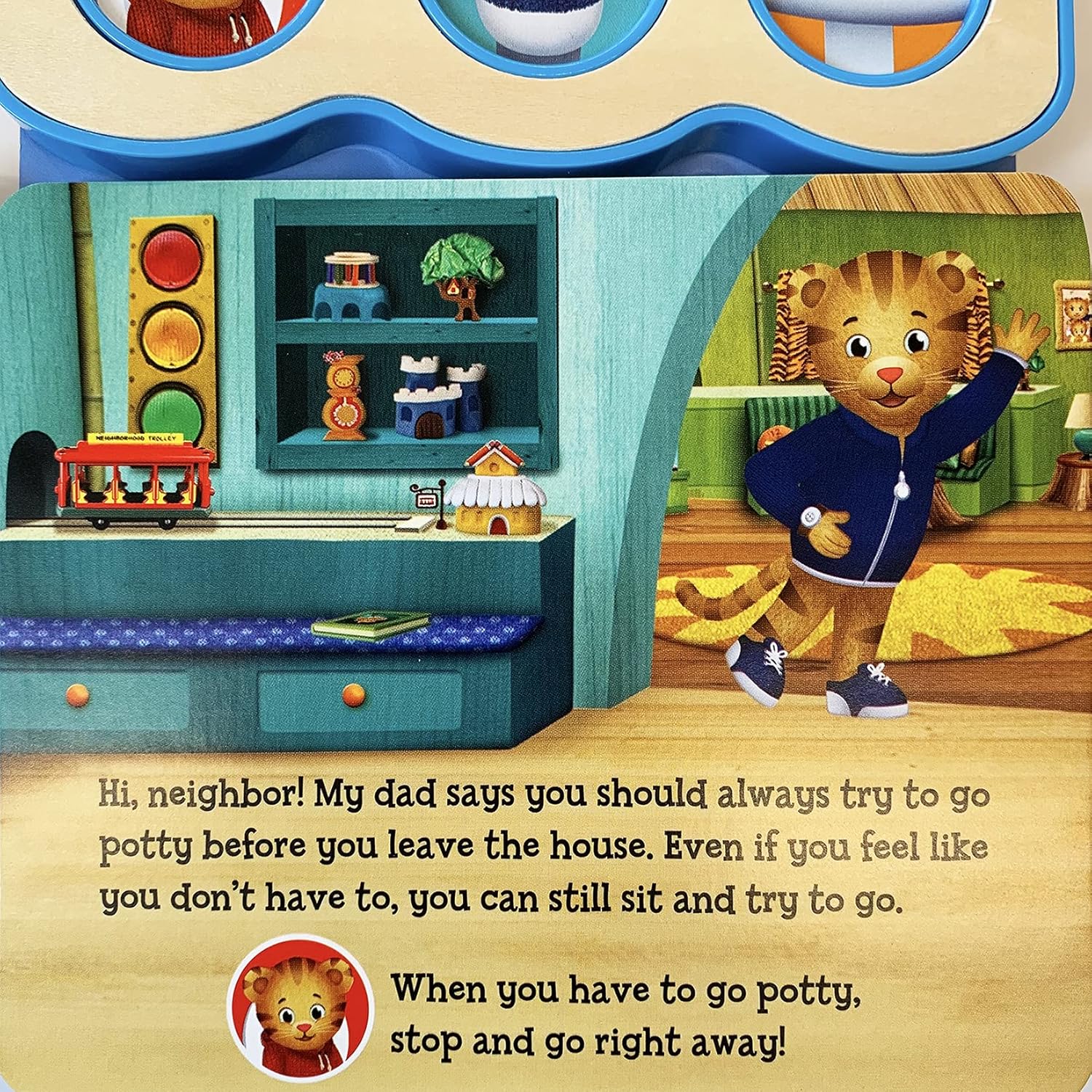 Daniel Tiger's Potty Time! Children's Toilet Training Sound Book for Daniel Tiger Fans ( ) ? ? ? ? ? - Image 5
