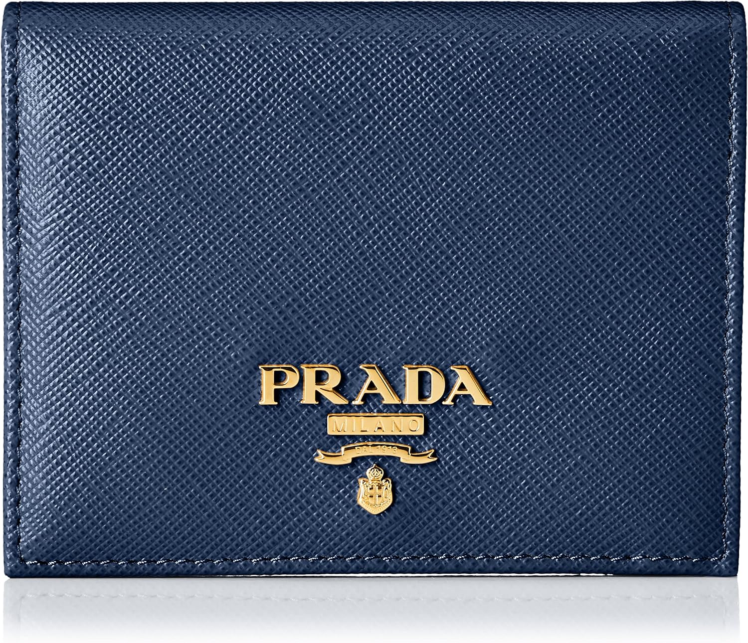 Prada 1MV204QWA016 Women's Tri-Fold Wallet, BLUETTE ? ? ? ? ?