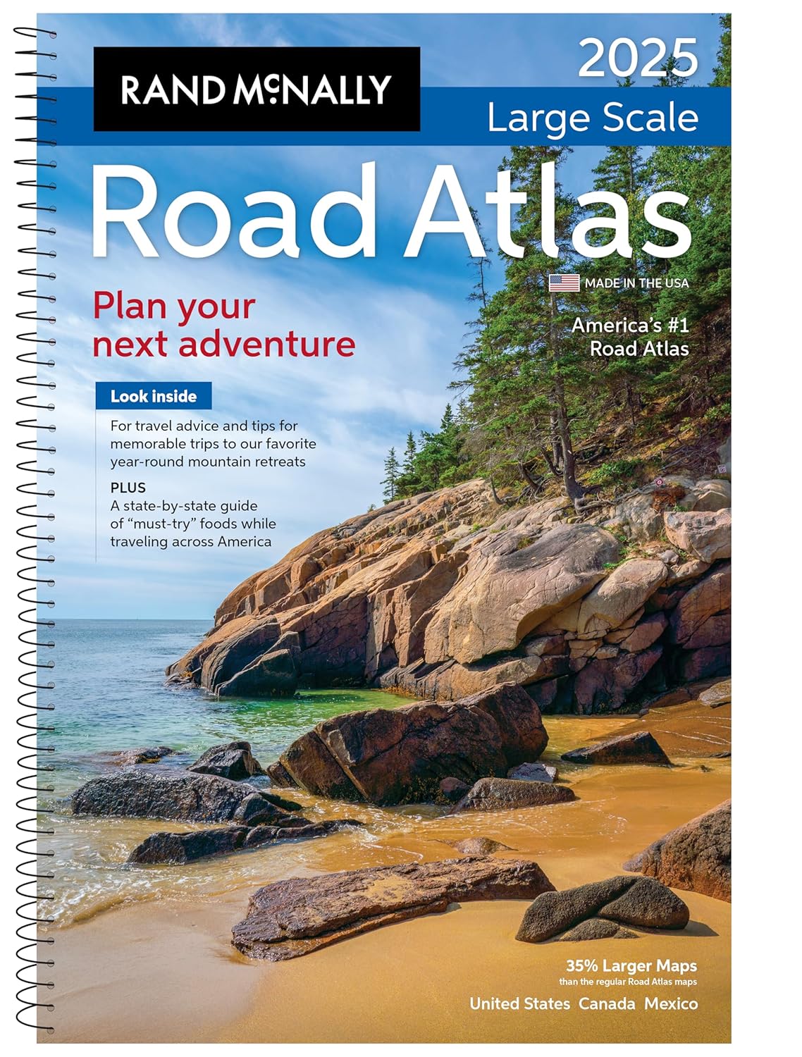Rand McNally Large Scale Road Atlas 2025 ? ? ? ? ?