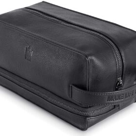 Leather Toiletry Bag for Men, Gift For Men, Mens Travel Bag Toiletry, Leather Shaving Bag, Leather Dopp Kit for Men, Mens Leather Toiletry Bag, Mens Travel Toiletry Bag, Hygiene & Grooming Kit ?   ?   ?  ?   ?