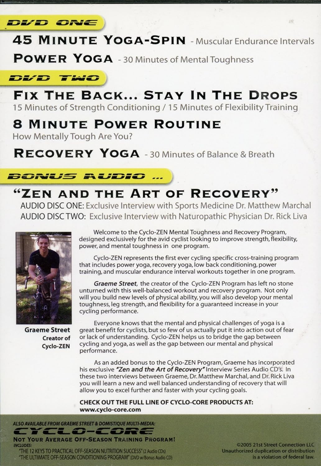 Cyclo-Zen 4-Disc Set: Bridging the Gap Between Cycling and Yoga! ? ? ? ? ? - Image 2