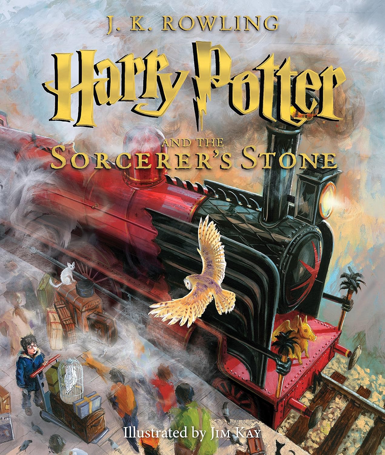 Harry Potter and the Sorcerer's Stone: The Illustrated Edition (Harry Potter, Book 1) ? ? ? ? ?