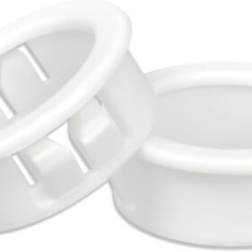 shower grab bar backer and mounting kit Cawla 2-Pack SB 1.093-14 Shower Grab Handle Bushings for HEYCO SB-1093-14 and Lasco Snap Bushing - Fits 7/8