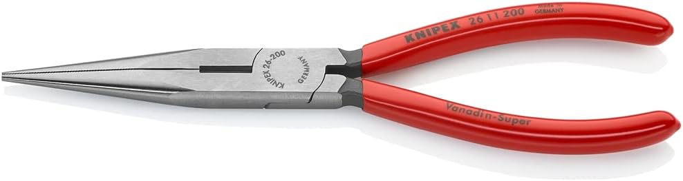 KNIPEX Tools - Long Nose Pliers With Cutter (2611200), 8 - Image 6