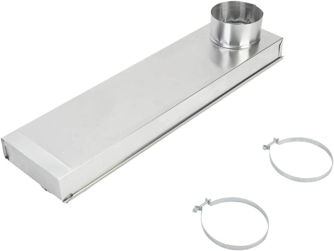 Whirlpool 4396037RP Genuine OEM Dryer Telescoping Vent Kit For Dryers Vent dryer vent hose dryer vent dryer hose dryer duct dryer vent kit Standard Size Stainless Steel 1 each