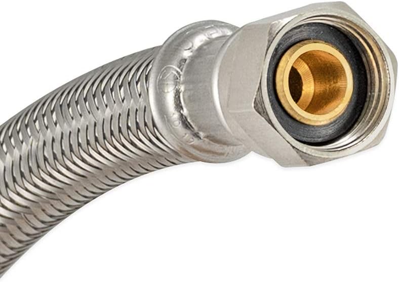 Eastman 48033 Braided Stainless Steel Faucet Connector, 3/8 inch Comp, 48 inch - Image 3