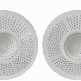 Evriholder HS-AMZ Drain Tools Hair Catcher, 2 Count, White