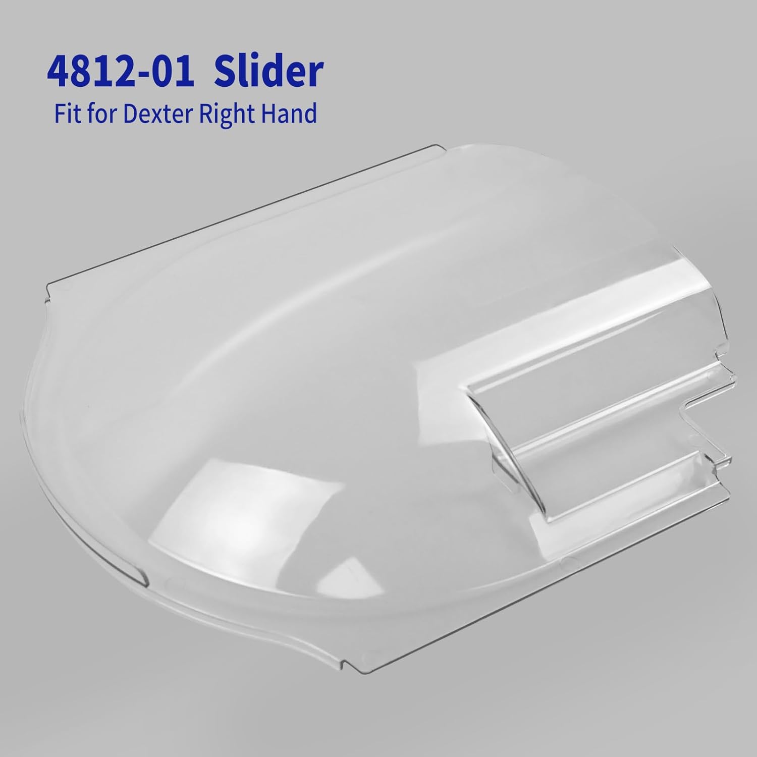 Clear Plexiglass 4812-01 Screen Door Bubble Style Slider Complete Replacement Kit, Compatible with Dexter Right Hand Screen Door Bubble Style, Clear, Works with 4810-00 Stopper & 4814-00 Holder - Image 4