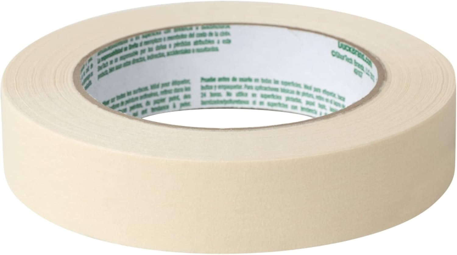 Duck Brand General Purpose Masking Tape - Beige, 0.94 in. x 60 yd., 2-Pack (241577) - Image 5