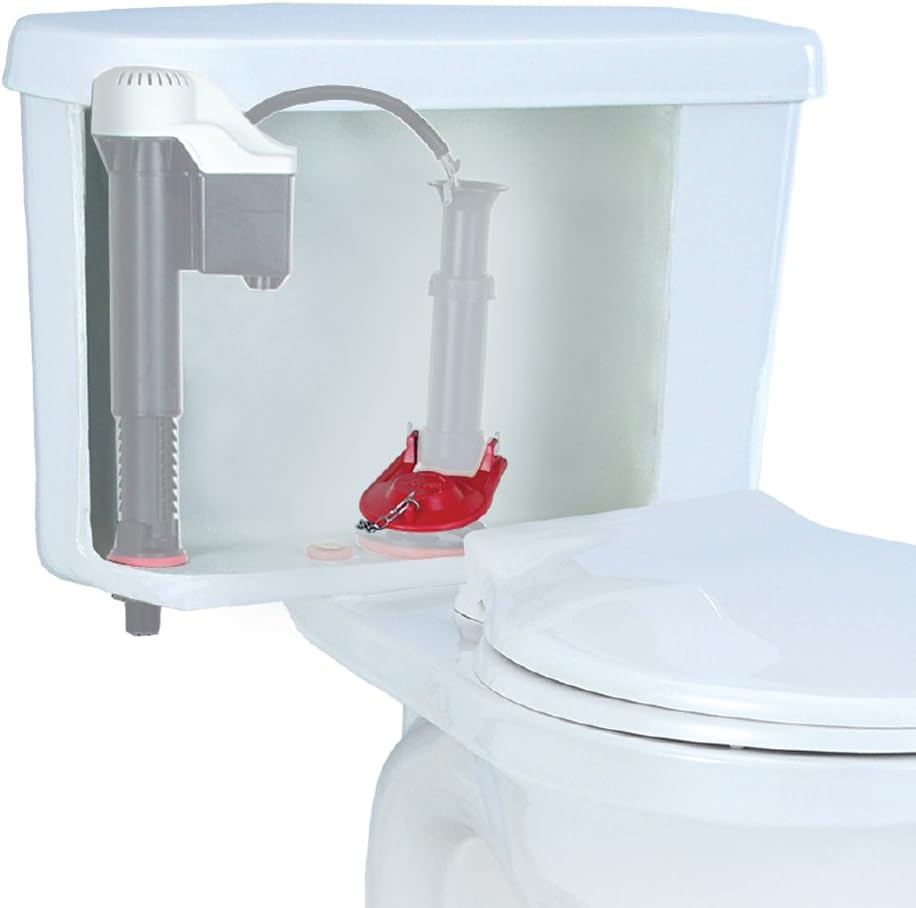 Korky Korky-2001TP 2001TP Universal Toilet Tank Flapper (3 Pack) -Easy to Install-Long Lasting All Rubber Seal-Made in USA, Red, 3 Count - Image 5
