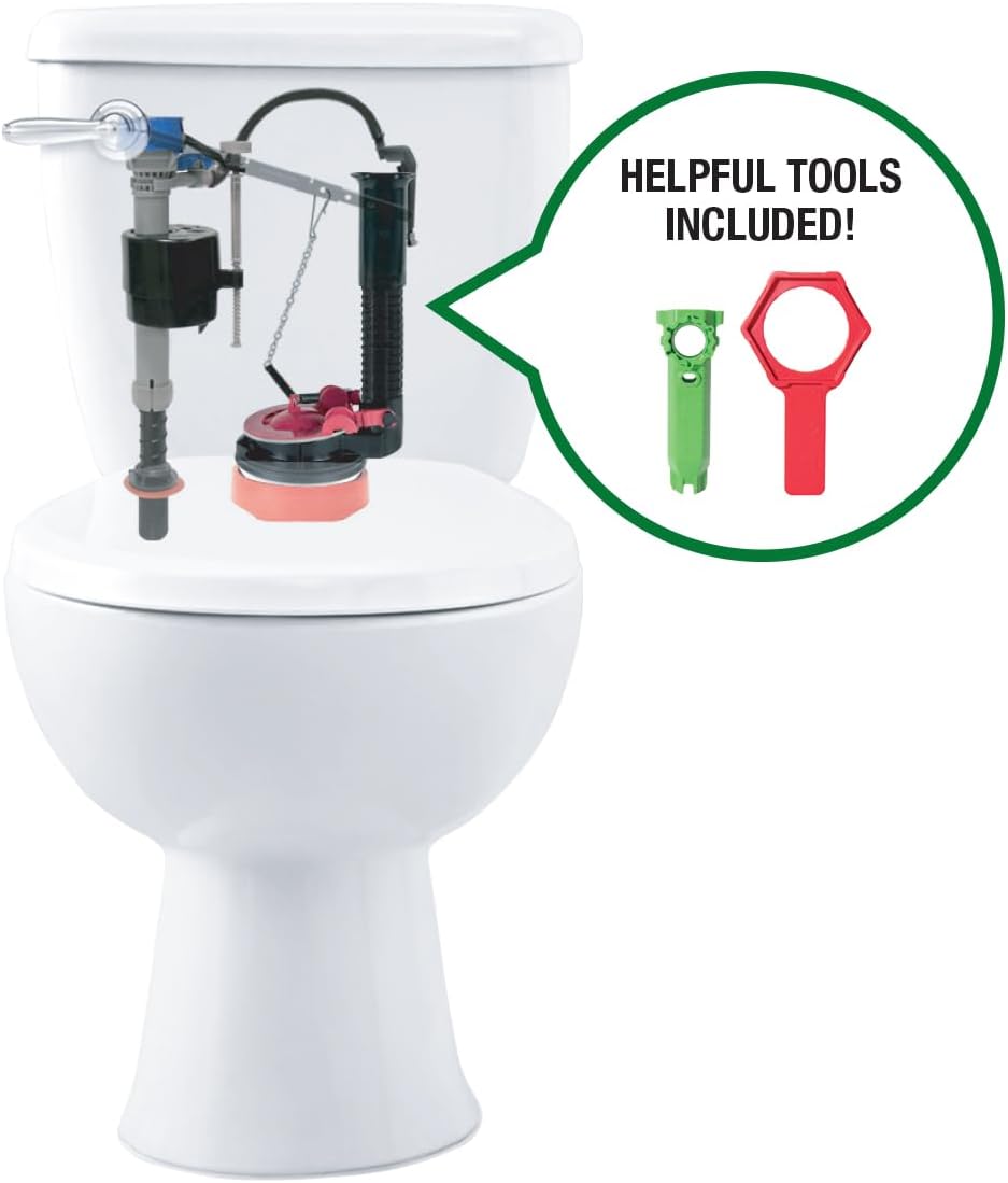 Fluidmaster K-400H-038-T4 PerforMAX 3 in. Everything Toilet repair kit, No Size, Multi - Image 4