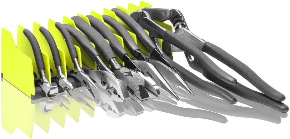 Ernst Manufacturing Plier Pro Premium No-Slip Plier Organizer, Holds 10-Tools of Any Size, Rubber Base Keeps Tools in Place - Made in USA - Image 6