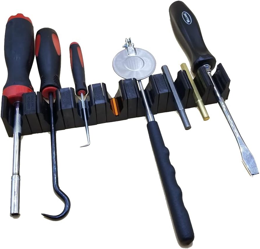ToolBox Widget Screwdriver Organizer for Tool Box |Pro Series 4.0 Rubber Magnetic Modular Screwdriver Holder | Tool Storage Organizer for Professional & DIY Mechanics | Organize Tools for Efficiency - Image 2