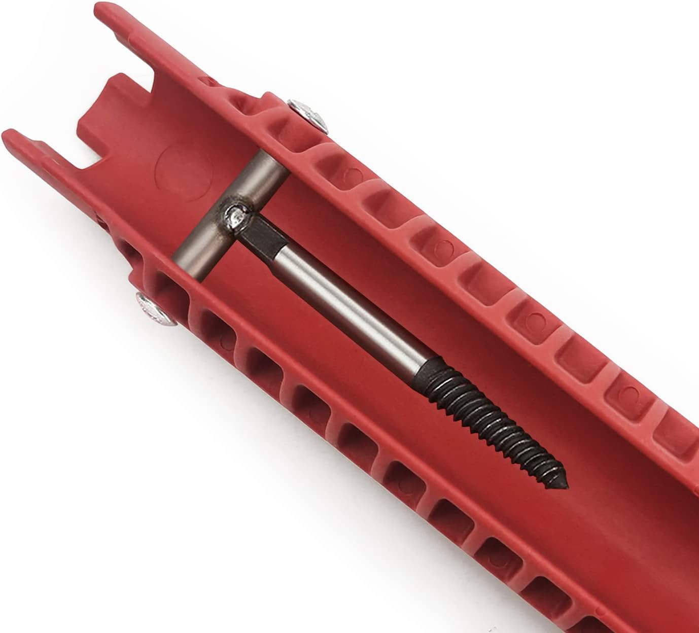 Basin Wrench, Faucet and Sink Installer Tool Multifunctional Plumbing Tool Pipe Extractor for Sink Bathroom Kitchen Toilet Plumbing - Image 4