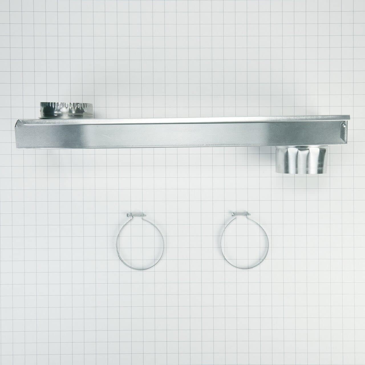 Whirlpool 4396037RP Genuine OEM Dryer Telescoping Vent Kit For Dryers Vent dryer vent hose dryer vent dryer hose dryer duct dryer vent kit Standard Size Stainless Steel 1 each - Image 6