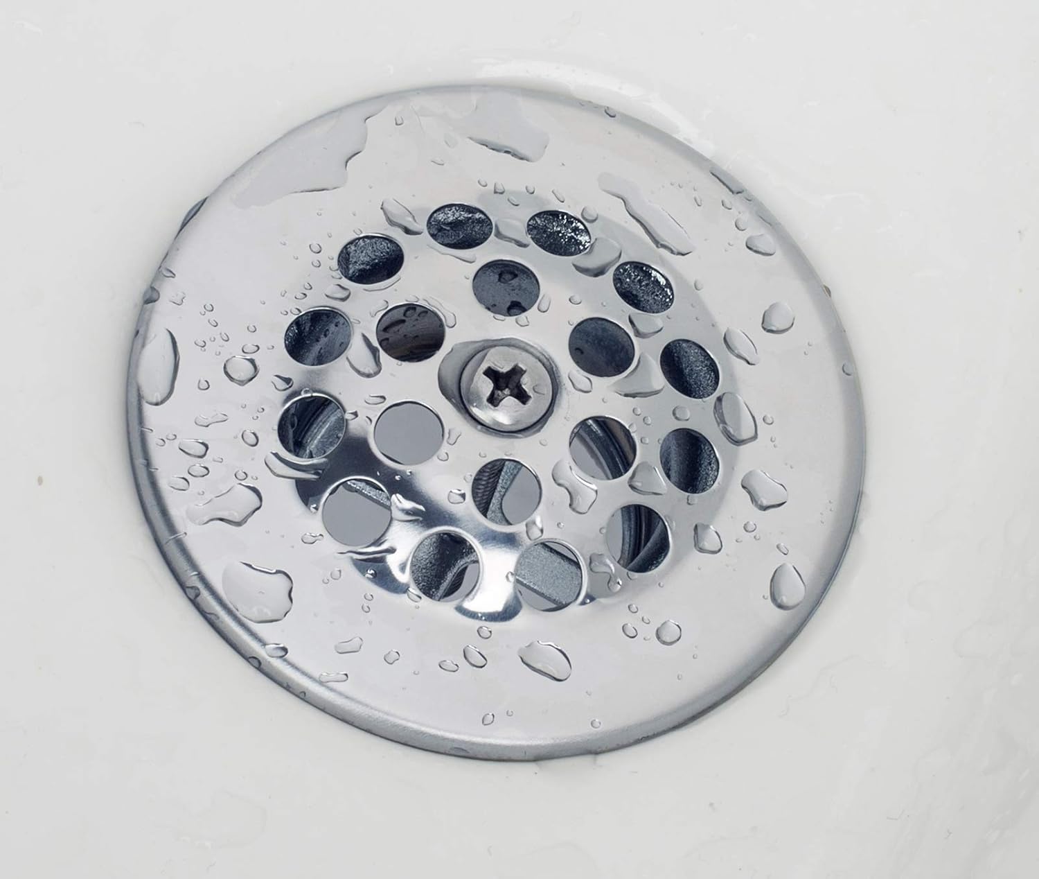 Artiwell Trip Lever Tub Trim Kit Set With Trip Lever Overflow Face Plate, Trip Lever Bathtub Drain with Strainer, Overflow and Matching Screws (CHROME PLATED) - Image 6