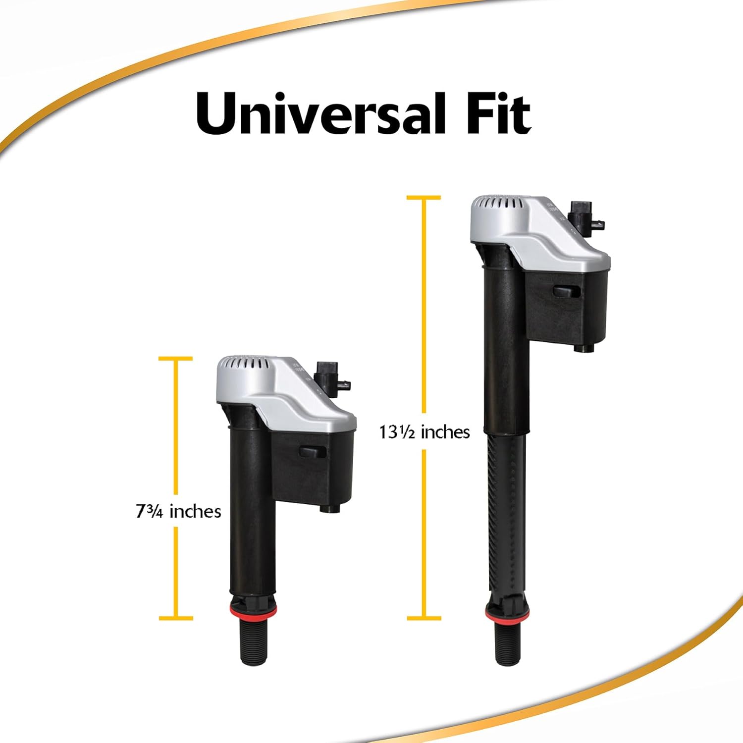 Korky Standard 2-inch Complete Toilet Repair Kit, Fixes: Running, Noisy, No/Slow Refill, and No/Weak Flush Toilets, Easy to Install, 4010MP - Image 4